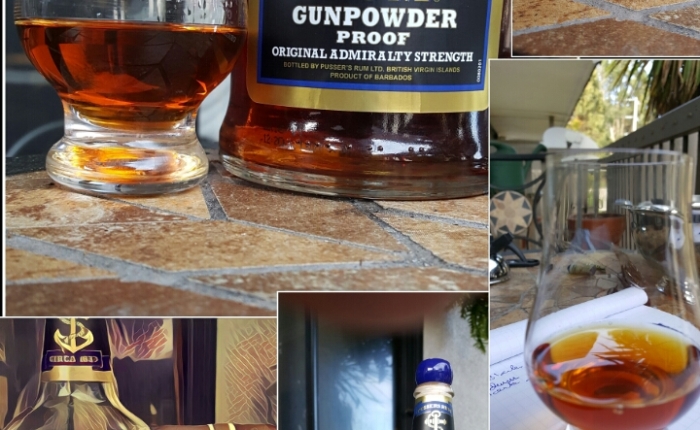 Rum Review: Pusser’s Black Label Gunpowder Proof